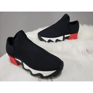 NEW NO BOX SIZE EURO 35 / US 5 iRi WES Black Red Low Top Sneakers Shoes Womens